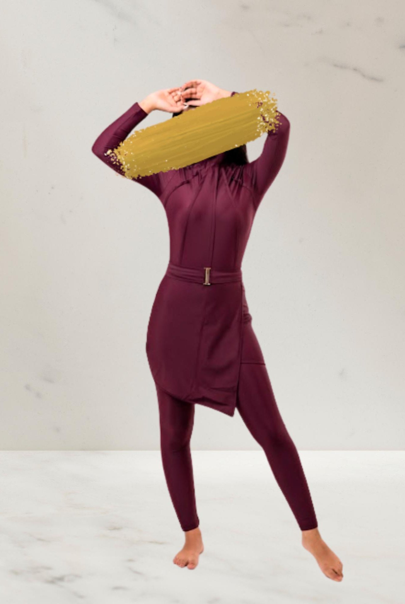 Jasmy Burkini Bordeaux - Burkinis