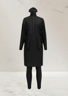 Comfy Burkini met Rits - Zwart - Burkinis