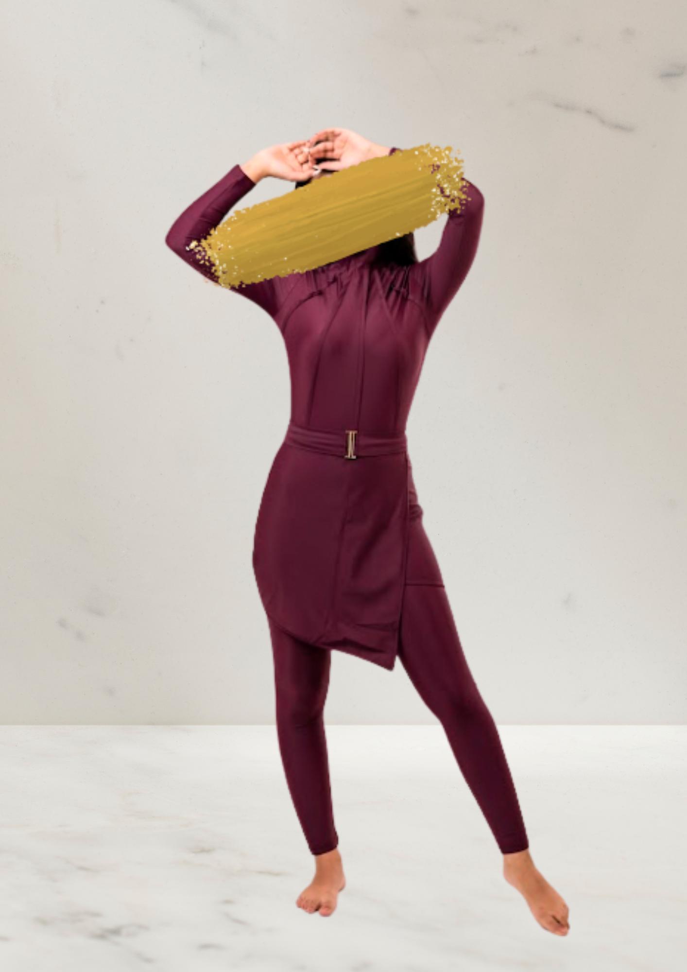 Jasmy Burkini Bordeaux - Burkinis