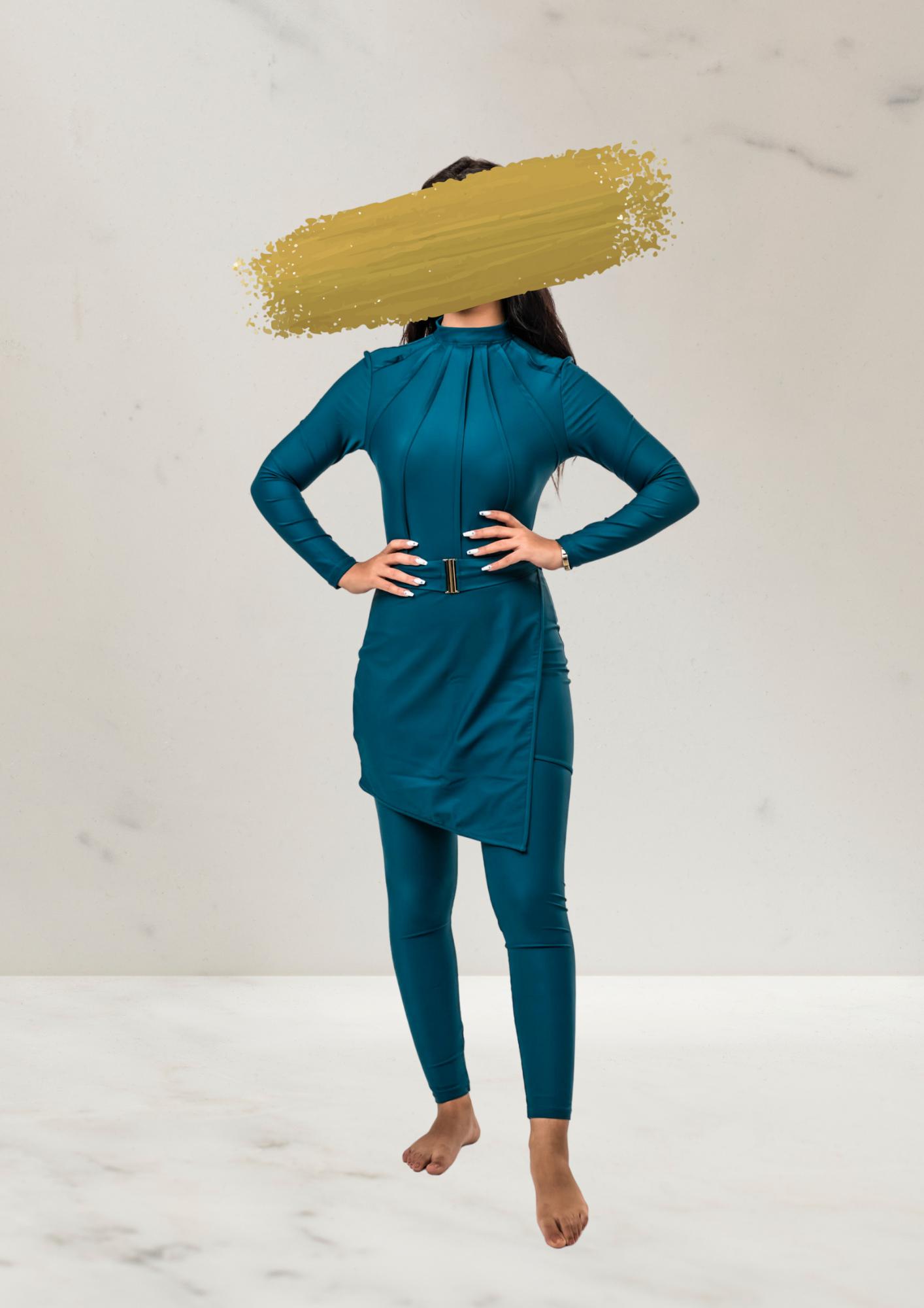 Jasmy Burkini Turquoise - Burkinis