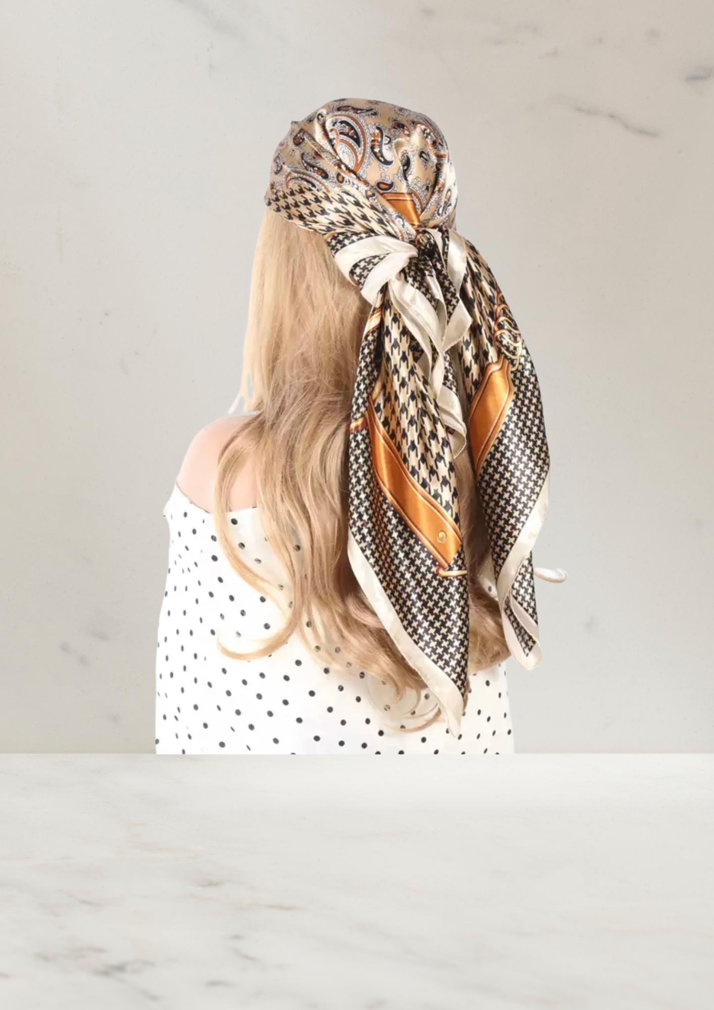 Luxe Bandana dames - Zijden Sjaal - Burkinis