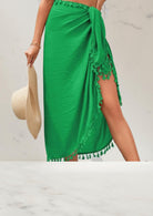Pareo Groen - Lange Strand Omslagdoek - Burkinis
