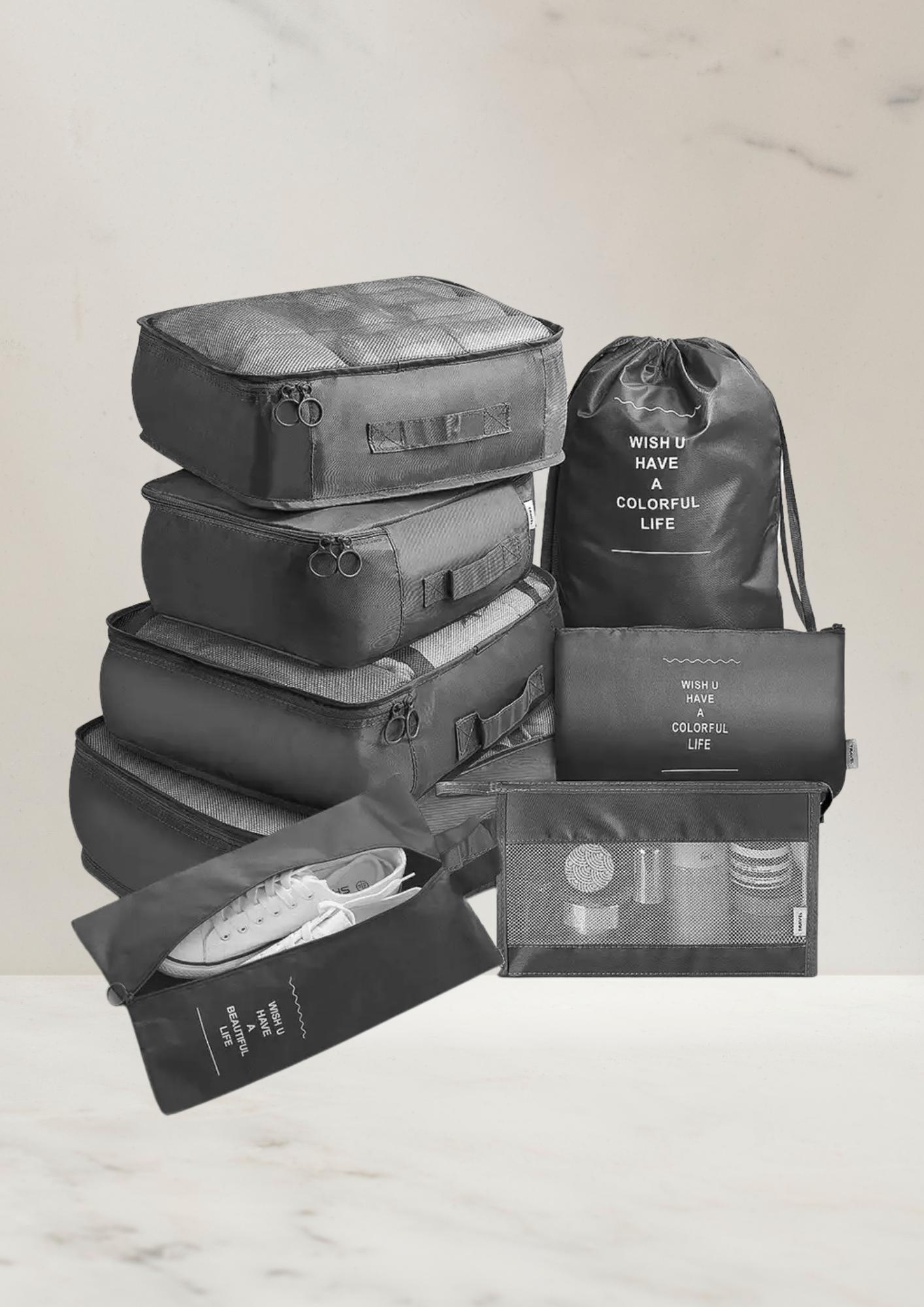 Vakantietas - 8 Luxe Reistassen set - Burkinis