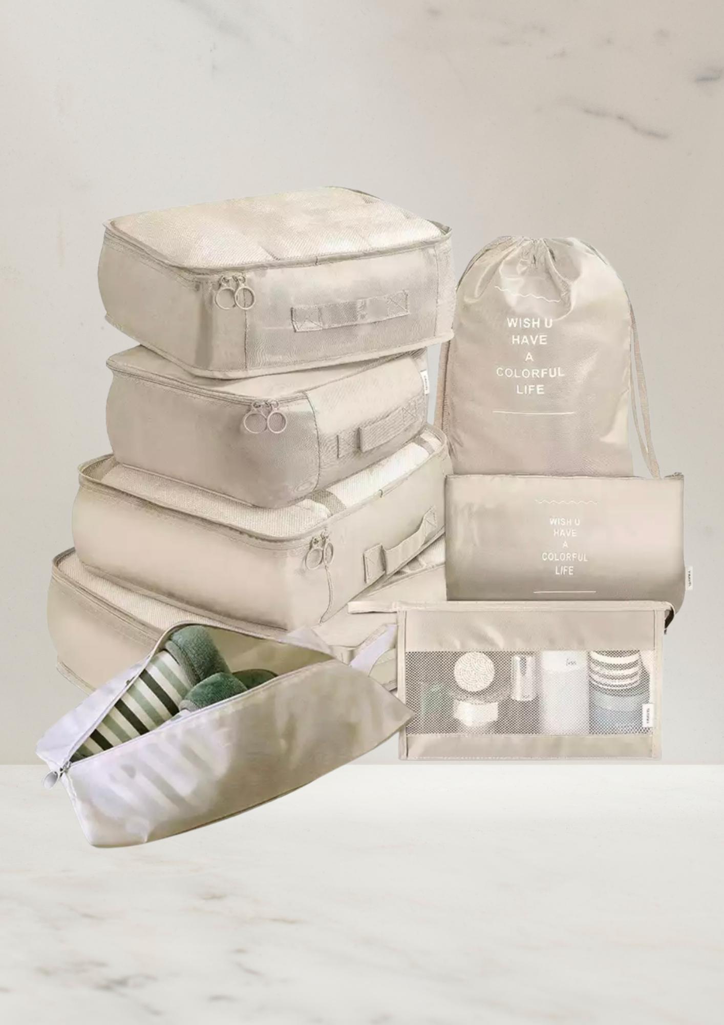 Vakantietas - 8 Luxe Reistassen set - Burkinis